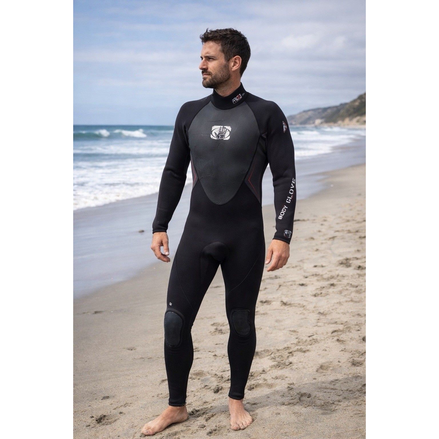 Body Glove 3/2mm Pro 3 Men's Wetsuit - Black/Slate New With Tags Size S Surfing
